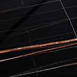 Стол журнальный круглый черный с полкой Inherence варинант исполнения - 4 | Loft Concept в Костроме