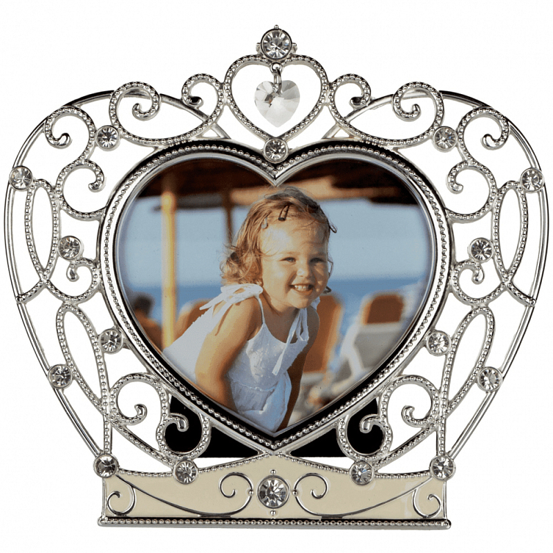 Фоторамка детская Childhood Corner Crown Серебряный Фоторамка детская Childhood Corner Crown Серебряный в Костроме | Loft Concept