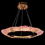 Люстра в форме кольца розовая Warm Pink Light варинант исполнения - 3 | Loft Concept в Костроме
