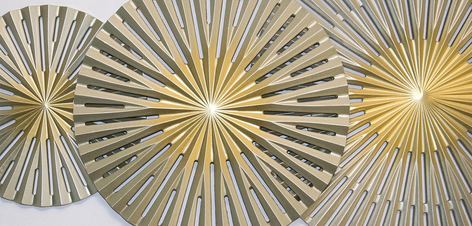 Арт-объект Apollo Gold and Silver Wall Plaque Disc gap 3 Арт-объект Apollo Gold and Silver Wall Plaque Disc gap 3 - Loft-Concept в Костроме