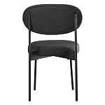 Стул мягкий Alfie Chair черный варинант исполнения - 4 | Loft Concept в Костроме