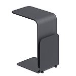 Stolik 90 Журнальный столик из шпона ясеня с чёрной эмалью варинант исполнения - 3 | Loft Concept в Костроме