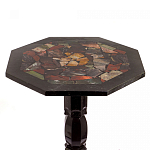 Кофейный стол из натуральных камней Змеевик и Яшма Natural Stone Tables варинант исполнения - 6 | Loft Concept в Костроме