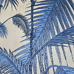 Мебельная ткань Вышивка синий принт 280 см T2-136 варинант исполнения - 2 | Loft Concept в Костроме