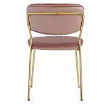 Стул Singer Chair без подлокотников Розовый Велюр варинант исполнения - 4 | Loft Concept в Костроме