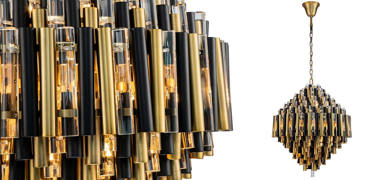 Люстра Black Brass Symphony Chandelier Люстра Black Brass Symphony Chandelier - Loft-Concept в Костроме