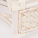 Комплект уличной мебели из ротанга Eloise белый варинант исполнения - 3 | Loft Concept в Костроме