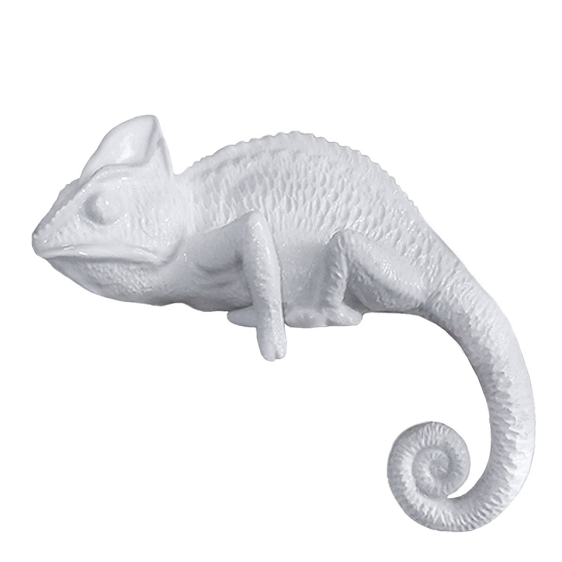 Статуэтка White Chameleon Белый Статуэтка White Chameleon Белый в Костроме | Loft Concept