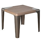 Столик журнальный Streamlining квадратный варинант исполнения - 2 | Loft Concept в Костроме