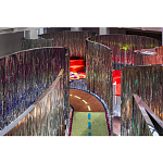 Дизайнерский ковер с изображением дороги Poltronova Autostrada Rug варинант исполнения - 13 | Loft Concept в Костроме