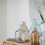 Ваза в виде бутыли TRANSPARENT FORMS 36 варинант исполнения - 8 | Loft Concept в Костроме