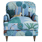 Дизайнерское классической формы на колесиках Trumann Armchair варинант исполнения - 2 | Loft Concept в Костроме