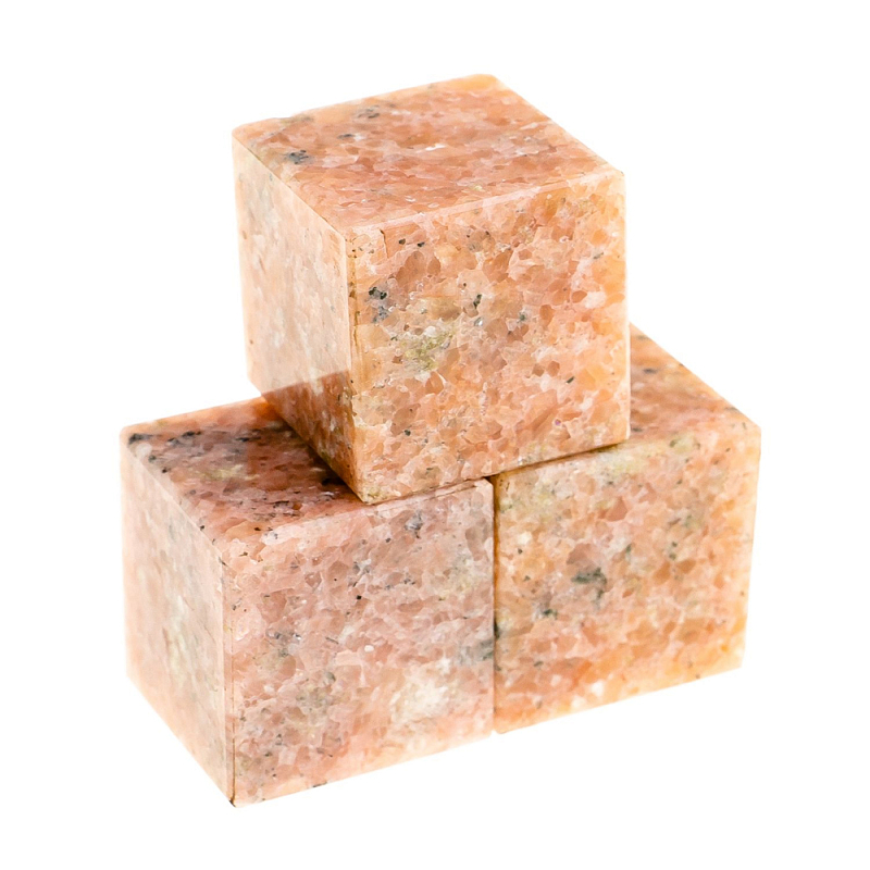 Камни для охлаждения виски из розового мрамора Natural Stone Cube Розовый Камни для охлаждения виски из розового мрамора Natural Stone Cube Розовый в Костроме | Loft Concept