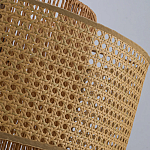 Подвесной светильник с абажуром из плтеного бамбука Light Inside the Cell варинант исполнения - 7 | Loft Concept в Костроме