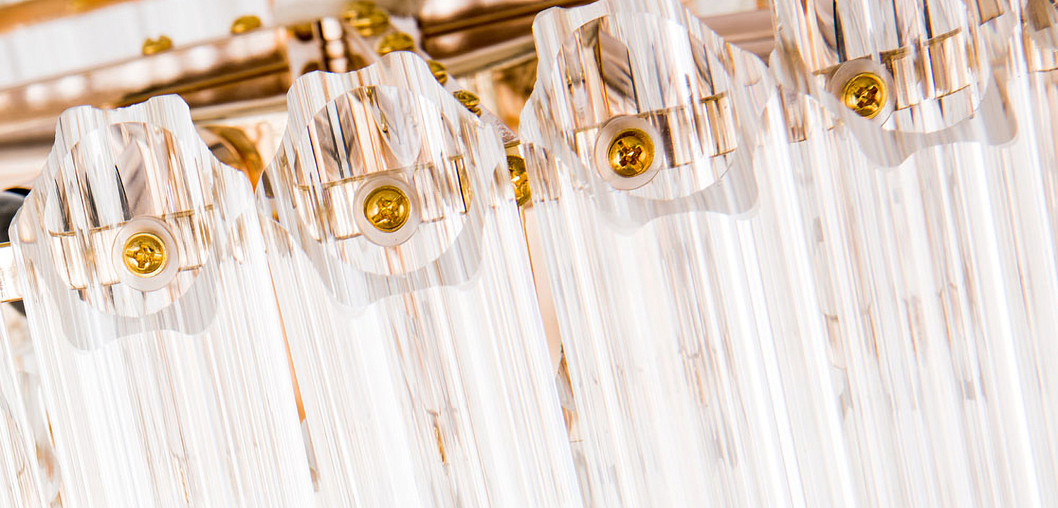 Люстра Hexagon Tube Light Crystal Chandelier Люстра Hexagon Tube Light Crystal Chandelier - Loft-Concept в Костроме
