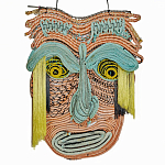 Арт-Объект из нитей Абстрактный портрет Joana Schneider  варинант исполнения - 2 | Loft Concept в Костроме