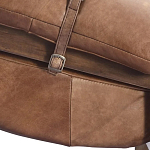 Двухместный диван Duncan винтажная коричневая кожа варинант исполнения - 5 | Loft Concept в Костроме