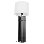 Настольная лампа с металлиеским черным трубчатым основанием Fulgurite варинант исполнения - 3 | Loft Concept в Костроме