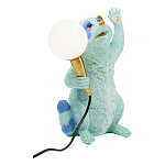 Настольная лампа для детской Голубой Енот  варинант исполнения - 1 | Loft Concept в Костроме