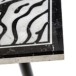 Стол обеденный из натурального мрамора Marble BW Accent Table варинант исполнения - 2 | Loft Concept в Костроме