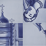 Плитка с рисунком Второй сон варинант исполнения - 1 | Loft Concept в Костроме