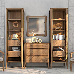 Комод из массива дуба с 3-мя ящиками Tasteful Furniture варинант исполнения - 2 | Loft Concept в Костроме