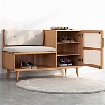 Комод с мягким  сиденьем и нишей для хранения обуви Manual Dresser варинант исполнения - 1 | Loft Concept в Костроме