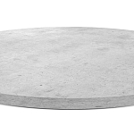 Стол обеденный с круглой светло-серой столешницей Harris Collection варинант исполнения - 3 | Loft Concept в Костроме