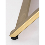 Приставной столик с выдвижным ящиком  White Table Carved Pattern варинант исполнения - 6 | Loft Concept в Костроме