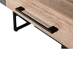 Стол рабочий в стиле лофт с ящиками и системой хранения Urban Style Space варинант исполнения - 4 | Loft Concept в Костроме