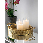 Поднос железный Gold Mesh варинант исполнения - 7 | Loft Concept в Костроме