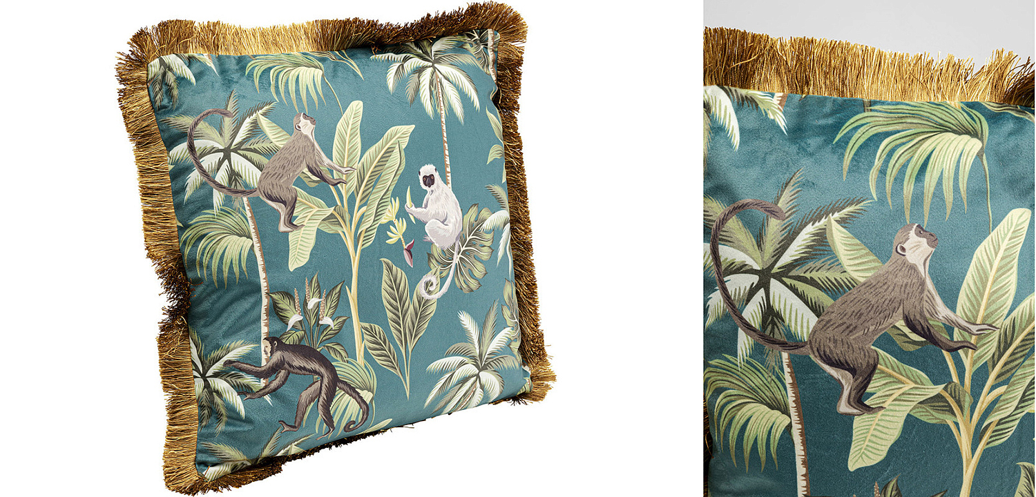 Подушка Jungle Monkeys Подушка Jungle Monkeys - Loft-Concept в Костроме