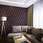 Гипсовая 3D Панель M-102 варинант исполнения - 1 | Loft Concept в Костроме