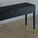 Туалетный стол - Трельяж Elsa Dreams Black 120 см варинант исполнения - 5 | Loft Concept в Костроме