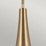 Подвесной светильник каплевидной формы с комбинированным плафоном из стали и белого матового стекла Kichler варинант исполнения - 12 | Loft Concept в Костроме