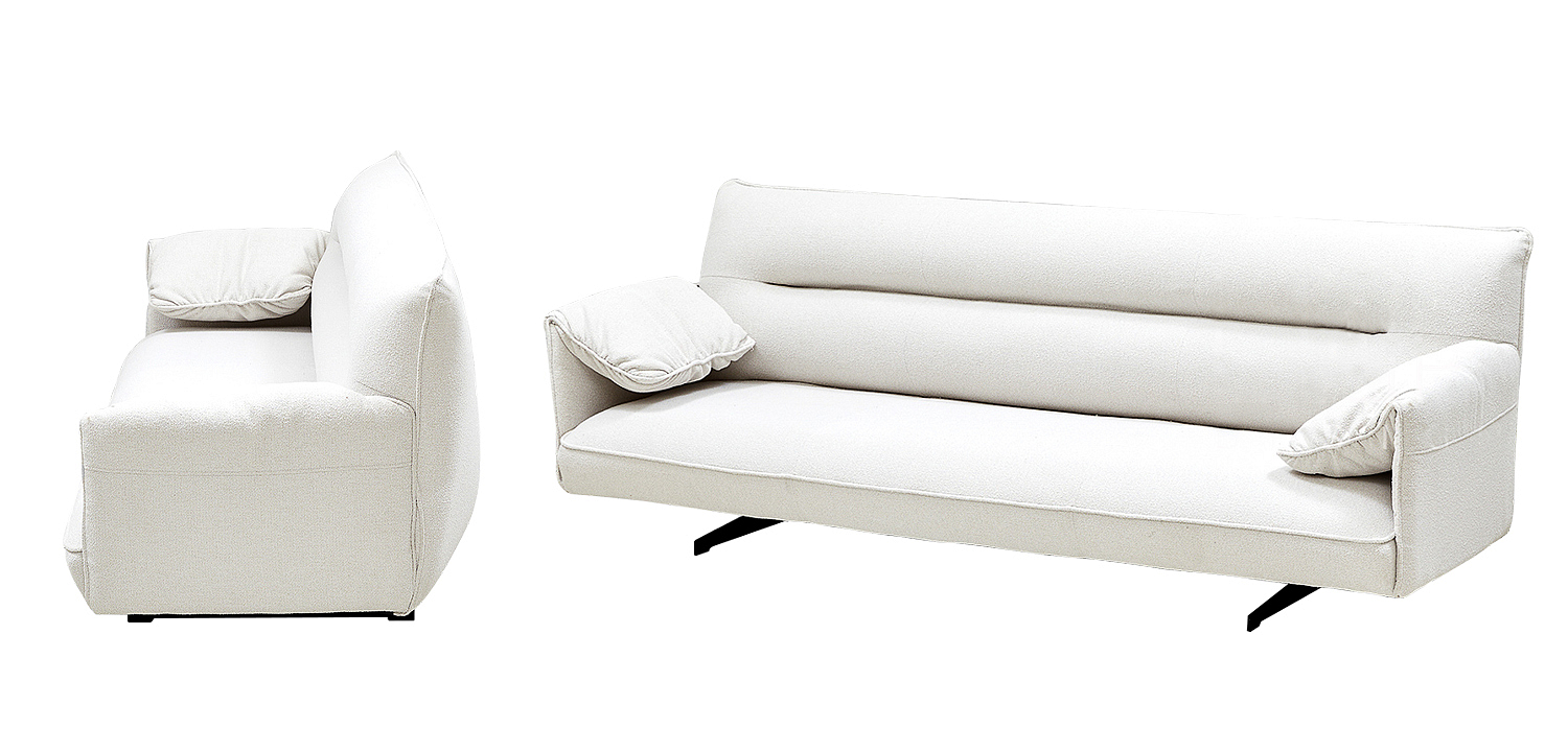 Диван с подлокотниками-подушками Ortega Sofa Белый Диван с подлокотниками-подушками Ortega Sofa Белый - Loft-Concept в Костроме