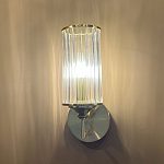 Бра с цилиндрическим рифленым стеклянным плафоном Jeanette варинант исполнения - 6 | Loft Concept в Костроме