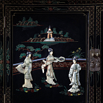 Комод в китайском стиле Chinese Black Chest of Drawers Нидерланды варинант исполнения - 2 | Loft Concept в Костроме