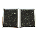 Портсигар с газовой зажигалкой из натурального камня Мусковит Stone Cigarettes Cases варинант исполнения - 4 | Loft Concept в Костроме
