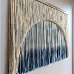 Панно дизайнерское из нитей Quiet Sea варинант исполнения - 2 | Loft Concept в Костроме