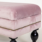 Мягкая банкетка с зоной для хранения Casket Dusty Rose варинант исполнения - 4 | Loft Concept в Костроме