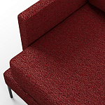 Мебельная ткань Шенилл бордовый цвет 138 см T4-23 варинант исполнения - 7 | Loft Concept в Костроме