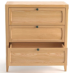 Комод с 3-мя ящиками светлый дуб Silva Oak Chest of Drawers варинант исполнения - 3 | Loft Concept в Костроме