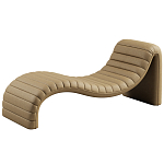 Кушетка Palm Beach из натуральной кожи  варинант исполнения - 1 | Loft Concept в Костроме