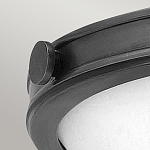 Потолочный светильник в форме неглубокой чаши с белым плафоном Hinkley варинант исполнения - 3 | Loft Concept в Костроме