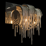 Бра с перфорированными металлическими дугами и цепочками 22 см Atlantis Chain варинант исполнения - 8 | Loft Concept в Костроме