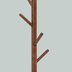 Напольная вешалка из массива бука Branches Hangers Dark варинант исполнения - 3 | Loft Concept в Костроме