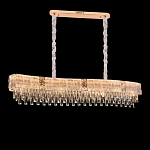 Люстра волнистой формы с каскадом из прозрачного хрусталя Constant Sparks варинант исполнения - 2 | Loft Concept в Костроме