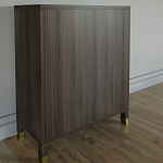 Комод Elsa Dreams Walnut Двухстворчатый  варинант исполнения - 7 | Loft Concept в Костроме