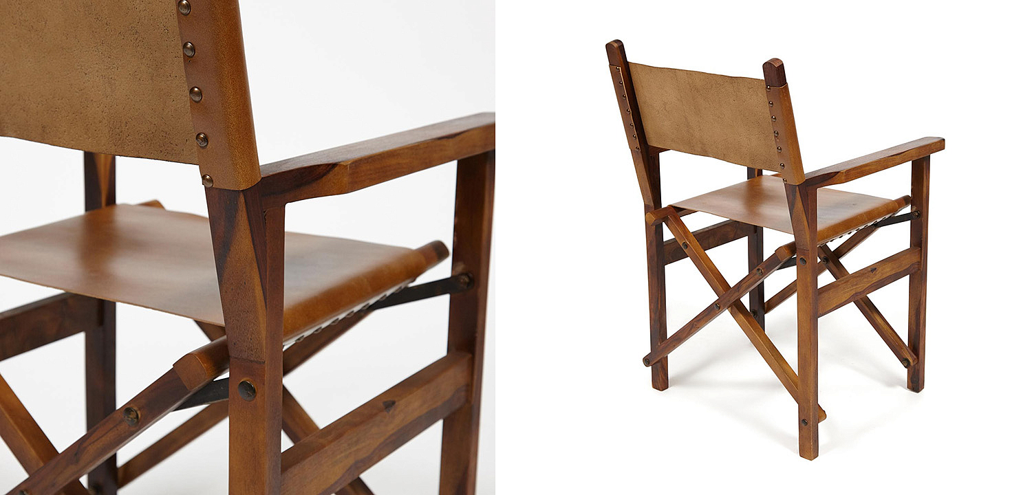 Кресло Buffalo Leather folding armchair Кресло Buffalo Leather folding armchair - Loft-Concept в Костроме